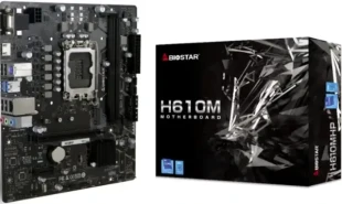 Matièna ploèa 1700 Biostar H610MHP 2.0 VGA/HDMI M.2