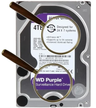 HDD 3.5 * 4TB WD43PURZ WD Purple 24/7 5400RPM 256MB SATA3