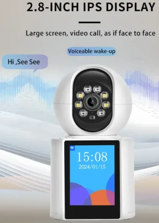 CAM-IP3MP-V1* GMB kamera sa video pozivom 3mpix microSD iCSee xmeye pro Two-way voice PTZ 3.6mm