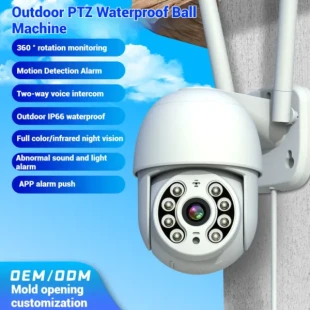 GEMBIRD CAM-IP4MP-T8Y GMB kamera 4 mpix microSD TUYA app Two-way voice PTZ ip66