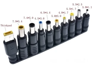 GMB SMART-C11E Gembird 10Pcs 90W Universal Laptop Connector 5.5 x 2.5mm(2.1)