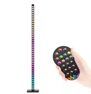 MIT.EL Podna lampa M69-B RGB+IC crna 10W LED sa daljinskim 20 tastera i adapterom 5V 2A