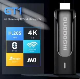 GEMBIRD GMB-STICK-GT1 2/8gb, S905Y4 Quad  A35, OpenGL ES 3.2 , Android 11 GTV, Chromcast built in, Google