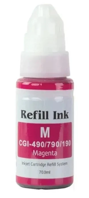 SINOCOPY INKJET GI-490 Dopuna Magenta SINO boja bocica sadrži 70 ml mastila za Canon CNIJM490SC