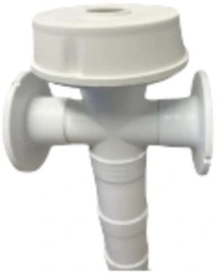 T komad (krst) duzina 130mm x 130mm, precnik 50mm