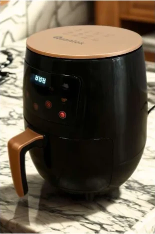 QUANTEK Q1301BK AIR FRYER SA TAJMEROM, LCD, 6L, 1600W, CRNA