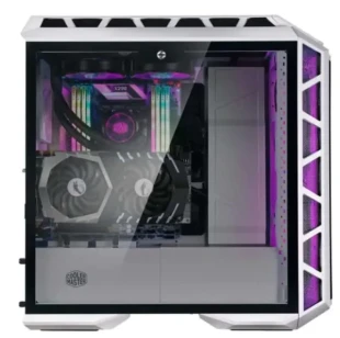 Kuciste COOLER MASTER MasterCase H500P Mesh ARGB Gaming modularno kuæište (MCM-H500P-WGNN-S01) belo