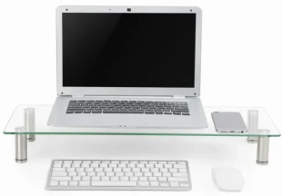 MS-TABLE-GM-01 Gembird postolje za monitor od kaljenog stakla 580x 210 x 90 mm