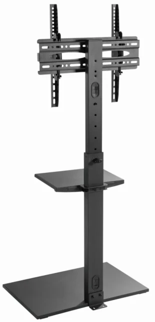 GEMBIRD TVS-55T-02 Gembird Mobilni sto sa tockicima, tilt, 32-55, crne boje