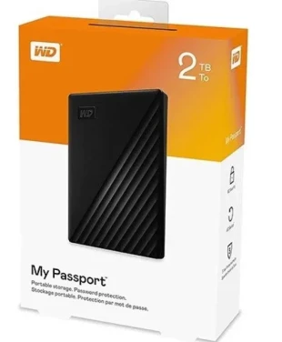 WD My Passport 2TB 2.5 inèa eksterni hard disk WDBYVG0020BBK crni