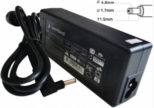 NPA65-185-3500 (HP06) Gembird punjac za laptop 65W-18.5V-3.5A, 4.8x1.7mm yellow