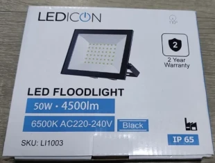 LEDICON LED REFLEKTOR 50W 4500lm 6500K IP65 LI1003