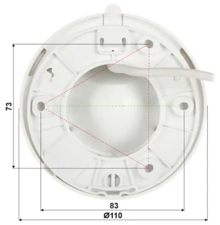 Imou Kamera IPC-T22EP-C  IP WIFI 2MP EYEBALL KAMERA  IMOU  IC 30M, 2.8MM, MIKROFON, PLASTIKA