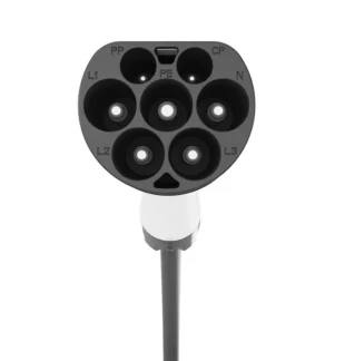 EV-T2MF-22KW-4M Gembird Kabl za punjenje Tip 2, 32A, 3-fazni (22 kW), 4 m