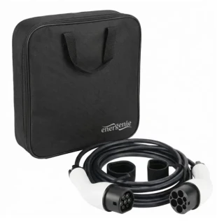 EV-T2MF-11KW-4M Gembird Kabl za punjenje Tip 2, 16A, trofazni (11 kW), 4 m