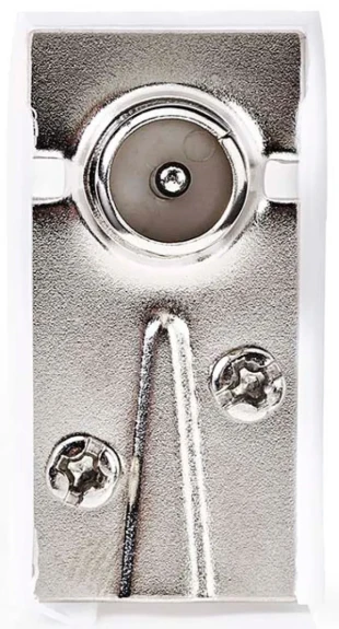 NEDIS CSGB40900WT, IEC (koaksijalni) konektor,Ugaoni,Muški,75 oma,Preènik kabl. ulaza: 7,0 mm,Beli,1kom