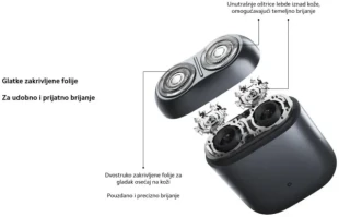 XIAOMI Electric Shaver S200 Gray EU (BHR9531EU)