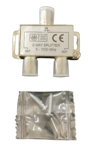 Antenski razdelnik 1 ulaz 2 izlaza Spliter