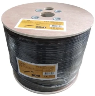 GEMBIRD KABL-OPTIC-FTTH-12F-FRP, FTTH Outdoor Flat Drop Fiber Opticki Kabl 12 Core ,SM G.657A1 LSZH-1000 m