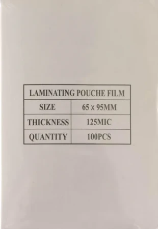 OSTALI Folija za plastifikaciju 65x95 125 mikrona (papir za laminaciju)  100 listova