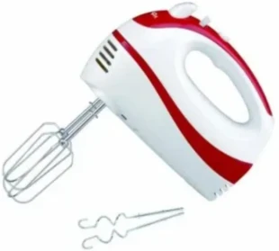 ROSBERG mikser R51110G 200W belo-crveni,7 brzina