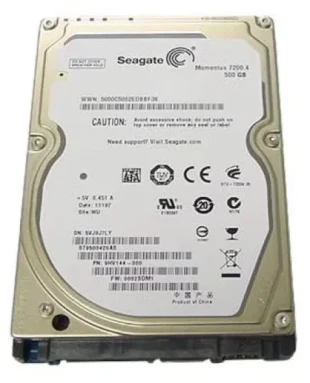 HDD 2.5 * 500GB ST9500420AS SEAGATE 7200rpm 16mb SATA 9.5mm