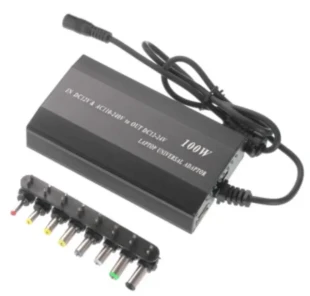 NPA-AC2D Gembird univerzalni laptop punjac AC/DC100W  Home+Car, adj. voltage, DC12V,AC240V to 12-24v