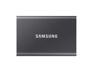 SSD EXT 1TB Samsung Portable T7 Titan Gray USB 3.2
