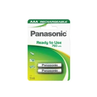 PANASONIC baterije HHR-4MVE/2BC - 2×AAA punjive 750mAh