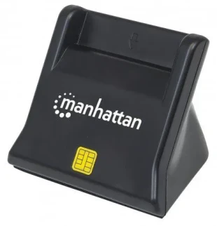 Card Reader Manhattan, USB 2.0 External/Smart Card/SIM 102025