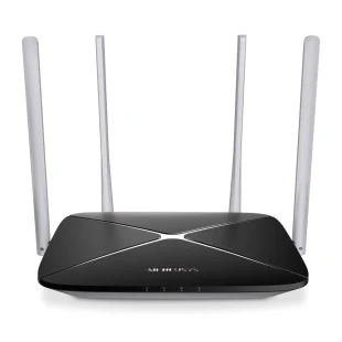Mercusys AC12 V3.0, 4 x 5dbi, WiFi5 AC1200 Dual Band Wireless Router