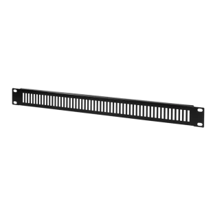 LogiLink 19" Blank Panel 1U, perforirani, crna