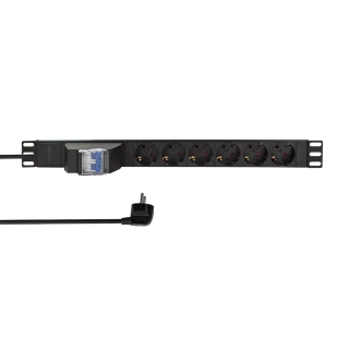Logilink PDU 6 x šuko CEE 7/3, 2.0m, sa duplim osiguračem