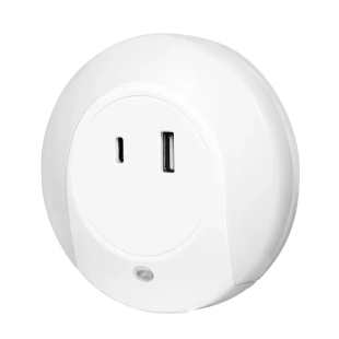 Logilink USB utičnica LED noćno svetlo sa senzorom noć / dan