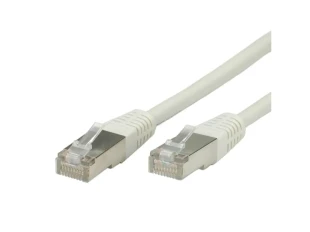 Secomp Value FTP Cat5e Patch, grey 7.0m