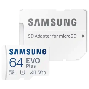 Memorijska kartica Samsung EVO Plus Micro SDXC 64GB + Adapter MB-MC64KA