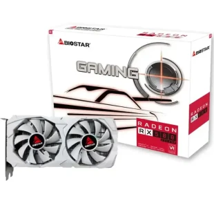 Graficka karta Biostar RX580 White Edition 8GB GDDR5 256 bit 2XDP/HDMI