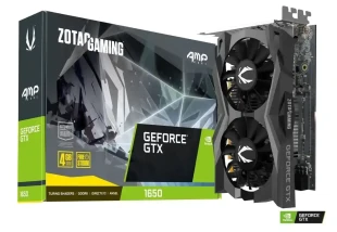 Grafička kartaGeForce GTX 1650 Zotac Gaming AMP Core 4 GB GDDR6/HDMI/DP/DVI-D/128 bit