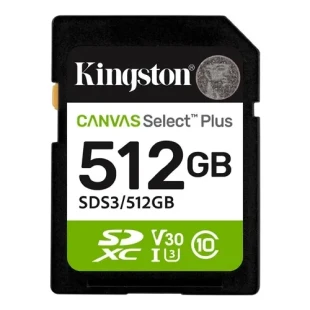 SD Card 512GB Kingston SDS3/512GB class 10