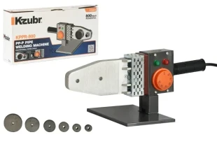 Kzubr KPPR-800 pegla za zavarivanje plastičnih cevi