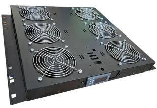 Ventilator panel sa 6 ventilatora sa digitalnim kontrolerom Mirsan MR.FAN6DT.01 Crni