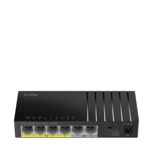 Svič 10/100 6-port Cudy FS106P PoE+/36W/2×Uplink