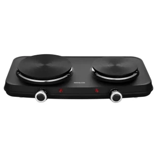 Električni rešo Sencor SCP SCP 2254BK-EUE4 /snaga 2500W/dve ringle 18+15cm/crna