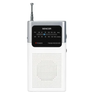 Prenosni radio Sencor SRD 1100 W  Tranzistor AM/FM