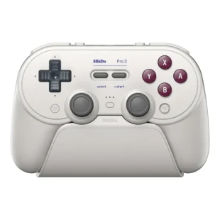 Bežični gamepad 8BitDo Pro 3 BT/2.4Ghz/Multi platform/Vibracija/Hall Effect/TMR/G Classic + Dock