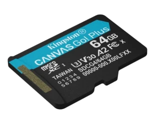 Micro SD Card 64GB Kingston SDCG4/64GBSP - 200/160 MB/s