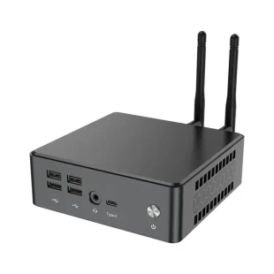 Mini PC Zeus MPI12 Intel i5-1235U 10C 4.4 GHz/DDR4 8GB/m.2 256GB/LAN/Dual WiFi/BT/HDMI/DP/USB C