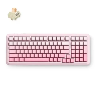 Bežična gaming tastatura MCHOSE K99 V3 Mehanička/Pink Gradient/Icy Creamsicle Switch