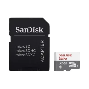 Micro SD Card 32GB SanDisk Ultra Class 10 SDSQUNR-032G-GN3MA