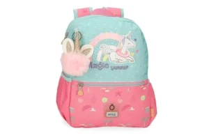 Ranac za vrtić Enso magic summer 32cm/tirkiz roza